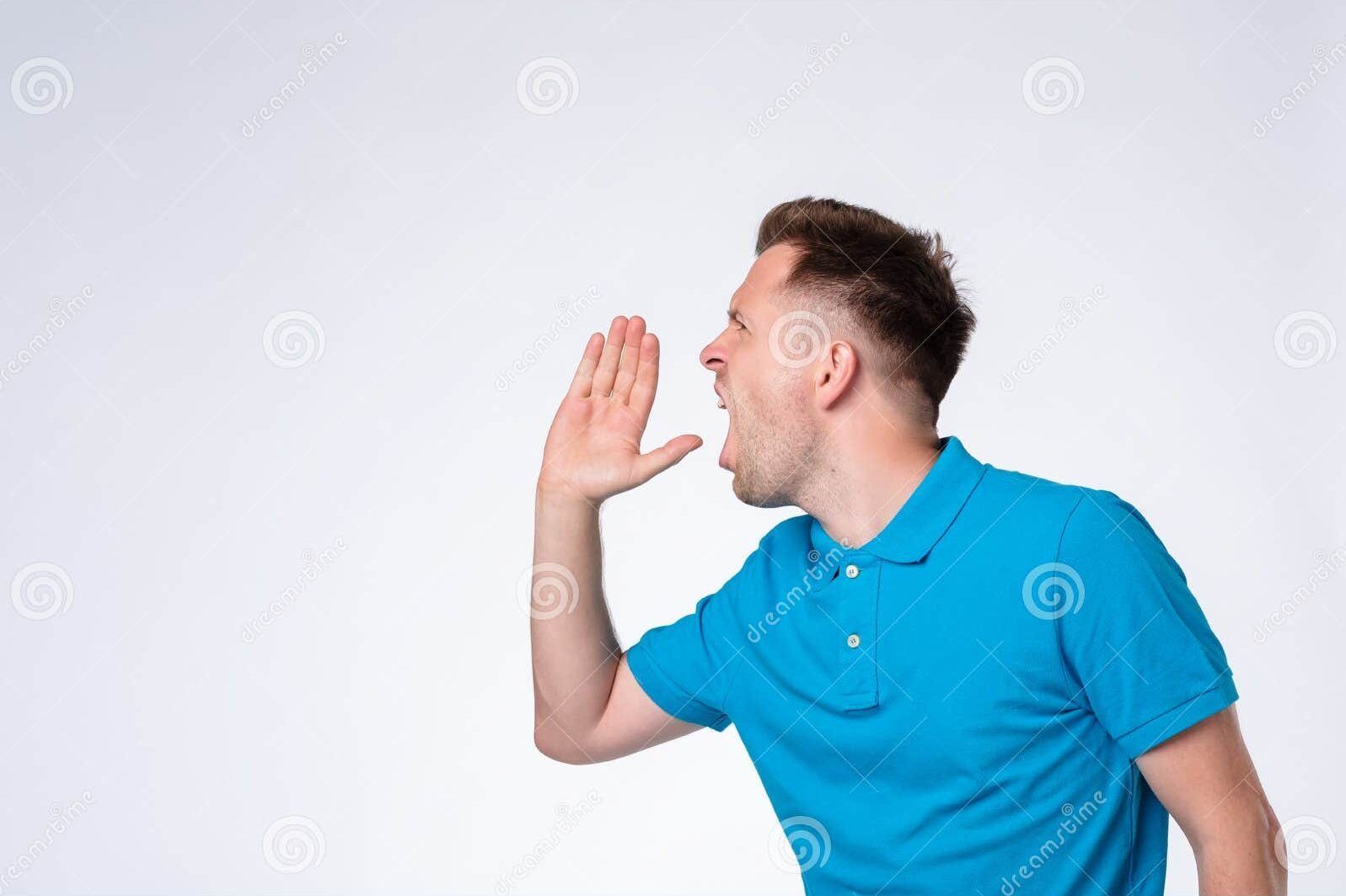 Man calling